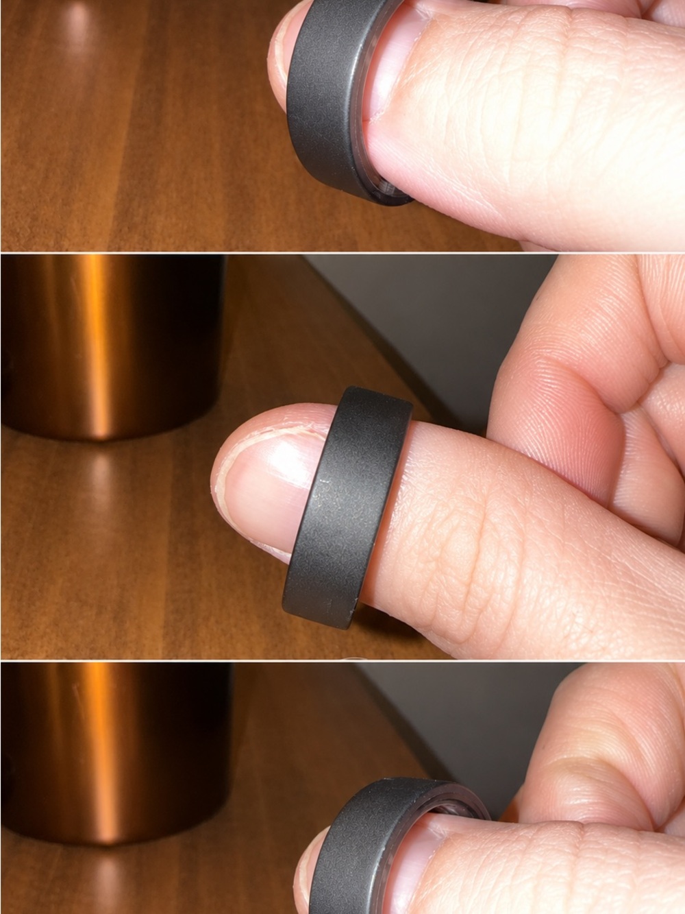 Matte Black Ultrahuman Ring